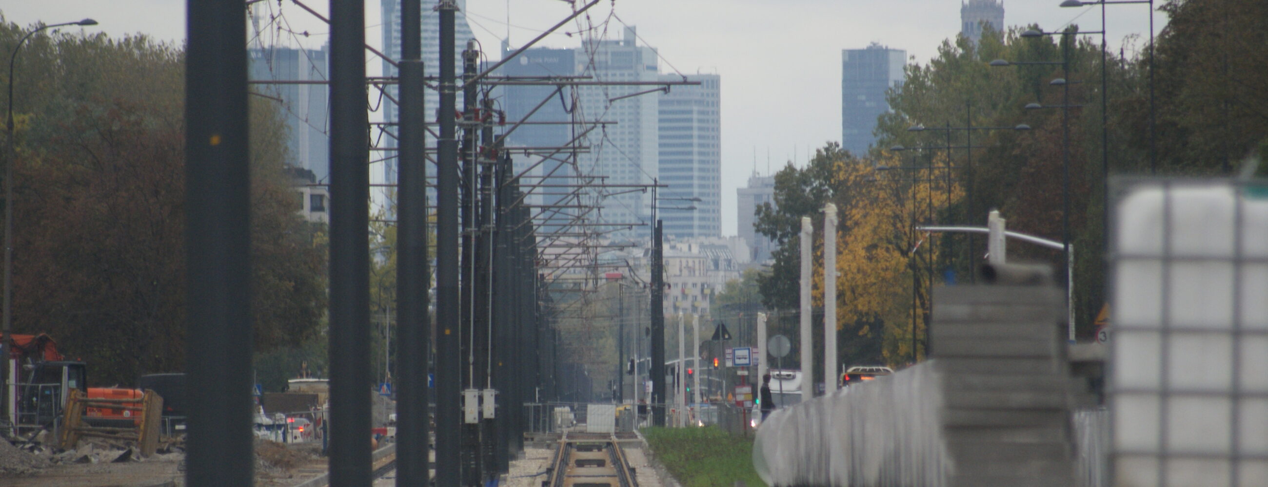 Zaprojektowanie i wykonanie robót w ramach inwestycji Budowa trasy tramwaju szybkiego